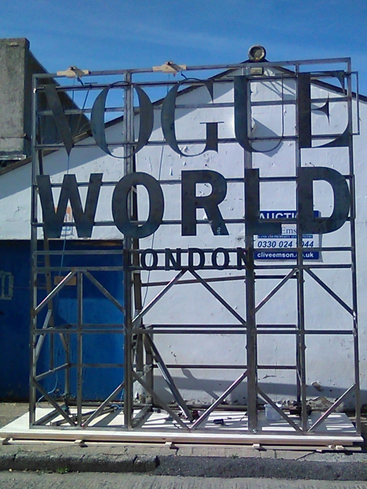 Vogue World Sign